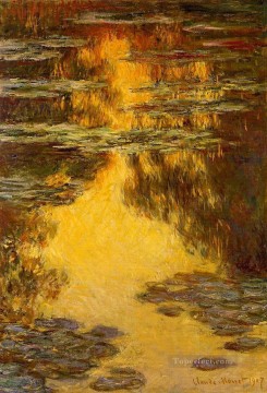  Lilies Works - Water Lilies XI Claude Monet Impressionism Flowers